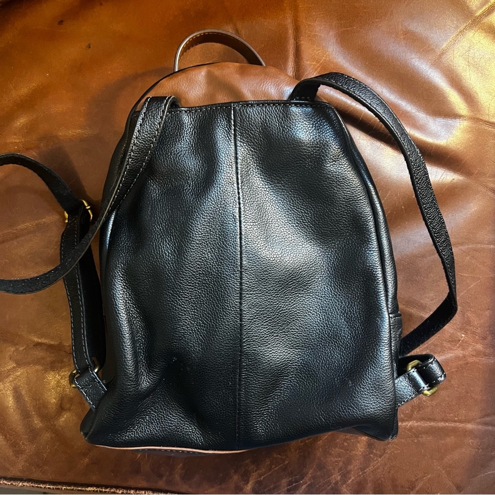 FOSSIL (Leather Mini Backpack) - Picture 2 of 3